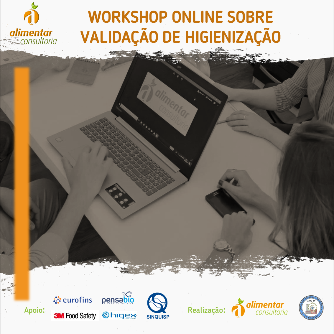 Featured image for “Workshop online sobre validação de higienização”